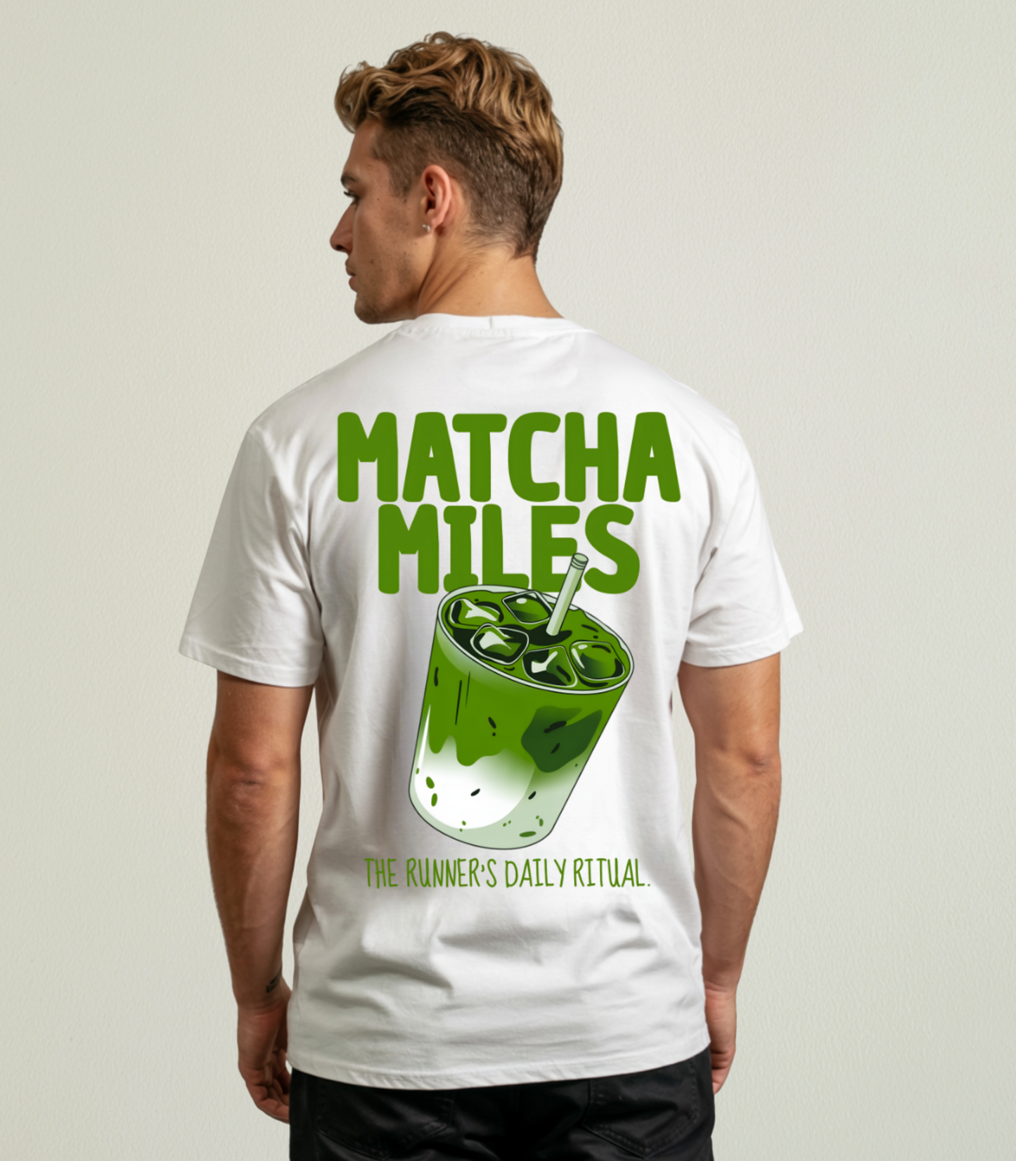 MATCHA MILES - Premium T-Shirt