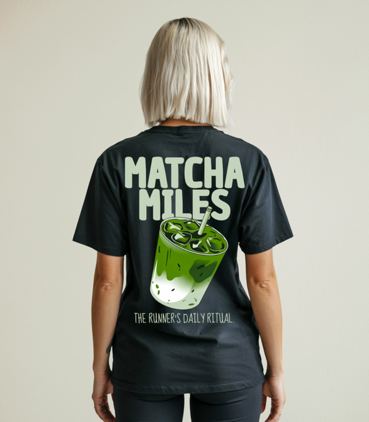 MATCHA MILES - Premium T-Shirt