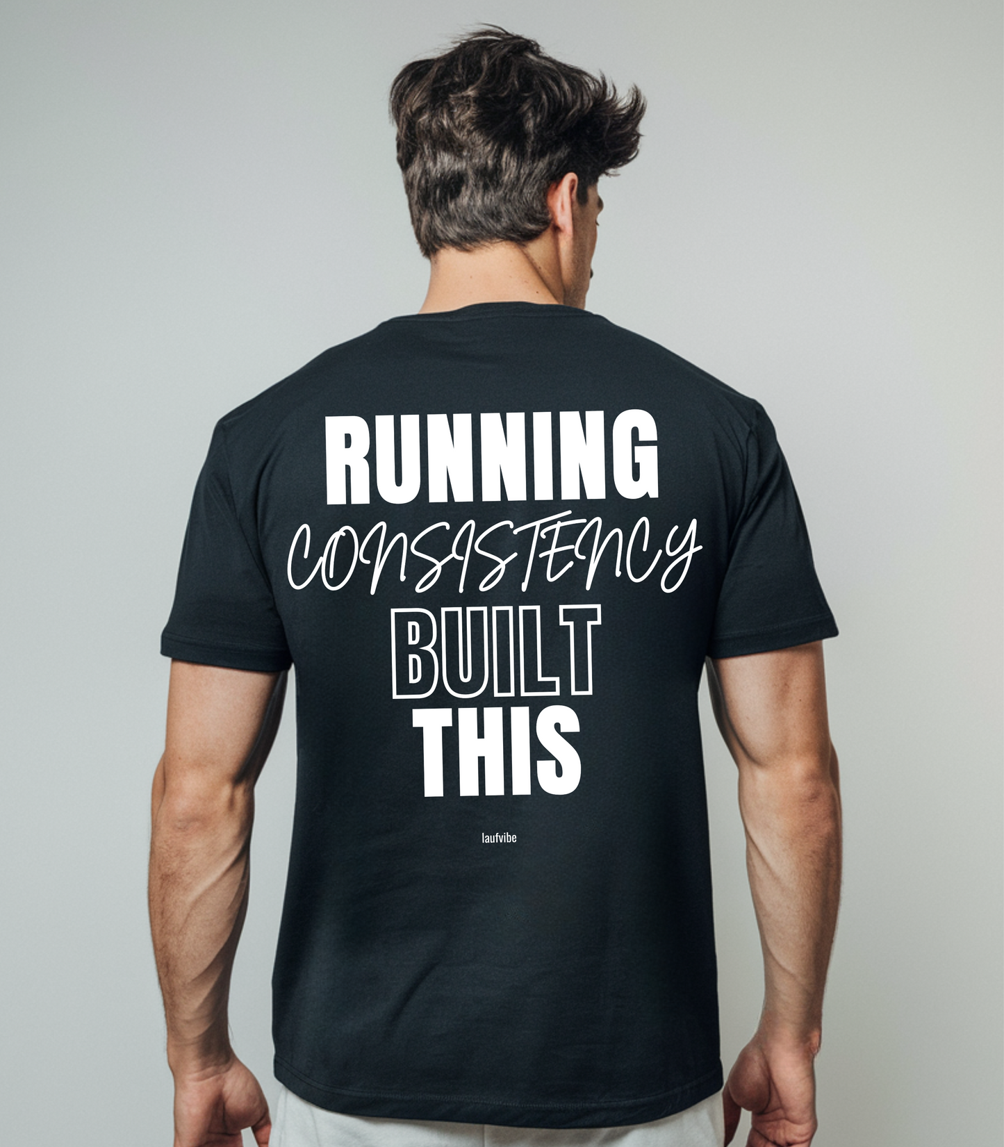 RUNNING BUILT THIS - Premium T-Shirt