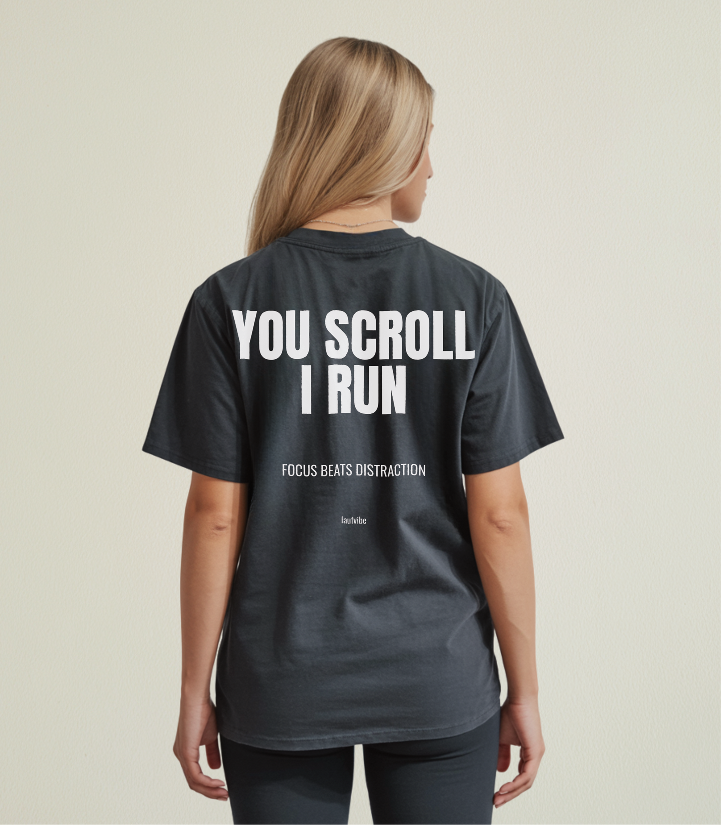 YOU SCROLL I RUN - Premium T-Shirt